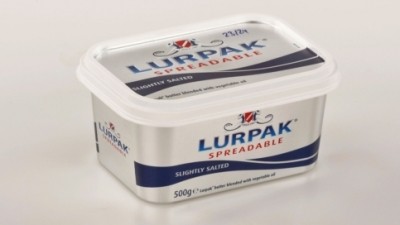 Arla Foods Lurpak Spreadables packaging include metallized paper labels.