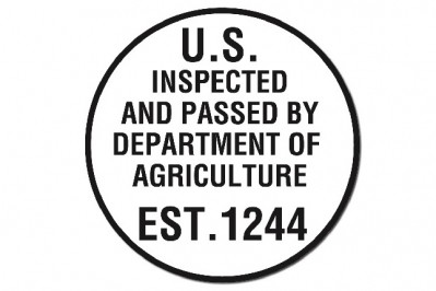 US products bear USDA EST number information.