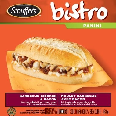 Stouffer's Bistro Panini Barbecue Chicken and Bacon