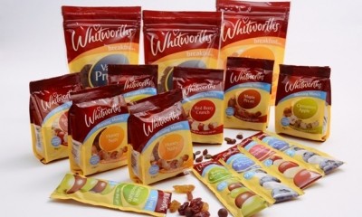 Whitworths dried fruit, nut and seed products.