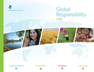 General Mills this week published its 2016 Global Responsibility report