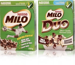 Nestlé will produce Milo cereal and Cheerios from the new plant