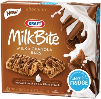 Kraft claims US category first with real milk granola bar launch
