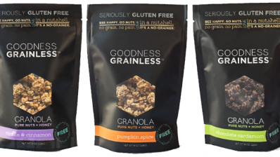 Goodness Grainless and Squirrel & The Bee tap grain-free trend