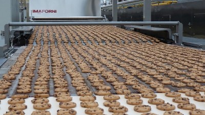 The GEA Imaforni tunnel oven for cookies. Picture: GEA.