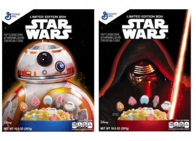 Round-up of Star Wars: The Force Awakens snacks and cereals