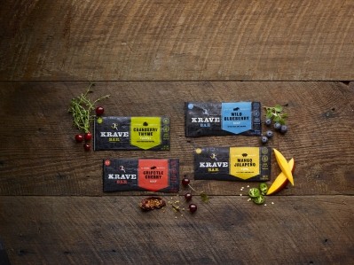 Krave's new meat bars fit the on-the-go snack trend.  Pic: Krave 