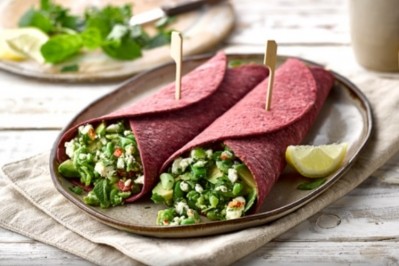 Warburtons Gluten Free has released a new range of beetroot wraps that will appeal to both vegans and those who are following a gluten-free diet. Pic: Warburtons