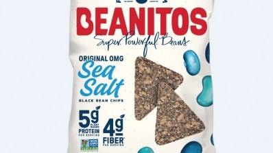 Beanitos bean chip line claims to have 25% more protein per serving