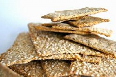 Sesame seeds are found on numerous food products, ranging from crackers and cereal bars, to buns and bread loaves