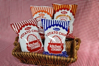 Kitchen Cooked's snack potfolio includes Kettle Kurls, Kettle Pops, popcorn, pretzels, tortilla chips, pork rinds and other snack items. Pic: Kettle Cooked