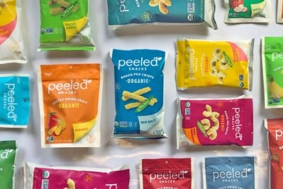 Peeled Snacks line of organic treats are made without added sugar, sulfites, preservatives, or oils. Pic: Peeled Snacks
