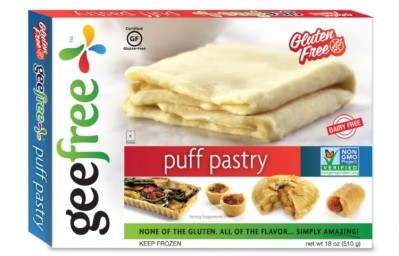 GeeFree's puff pastry is a popular choice among celiac sufferers and those who are gluten intolerant. Pic: GeeFree Foods