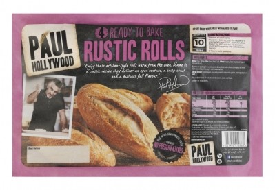 Paul Hollywood's artisan-style ready-to-bake rustic bread rolls. Pic: St Pierre Group