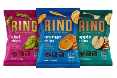 RIND is rolling out is new range of 'crispy and cravable' fruit chips later this year. Pic: RIND Snacks