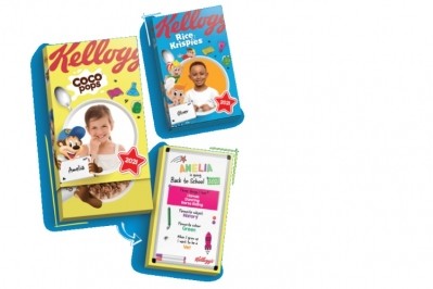 Kellogg's personalised sleeve promotion runs until 28 November. Pic: Kellogg's UK