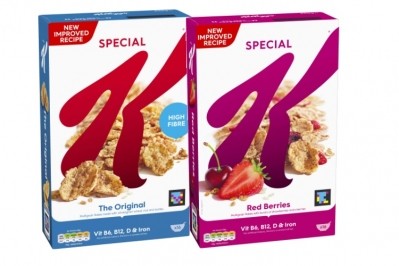 Kellogg's Special K line up has been reformulated to contain around 20% less sodium. Pic: Kellogg's