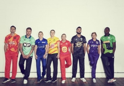 Eight teams in the 100 ball cricket competition is partnered by a different KP Snacks brand in itsr role as Official Team Partner. Pic: KP Snacks