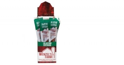 Wenzel's Farm recently added Jalapeno Cheddar to its lineup of meat snacks. Pic: Wenzel's Farm