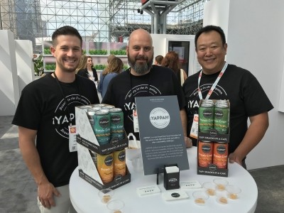 Nai Kang Kuan (on the right) showed up at the Summer Fancy Food Show in New York City recently. Pic: BAS