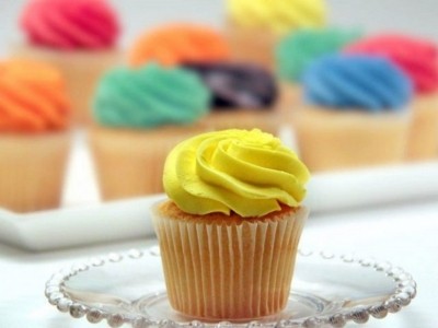 Michel’s Bakery offers private-label cupcakes in all sizes, flavors and icing colours. Pic: Michel's Bakery