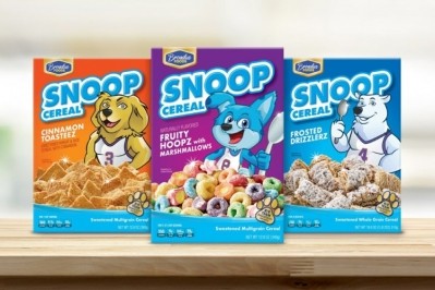 The Snoop Cereal x Post collection of breakfast cereals. Pic: Post Consumer Brands