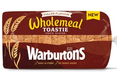 Warburtons has introduced its wholemeal Toastie loaf on the back of the success of its white Toastie loaf. Pic: Warburtons