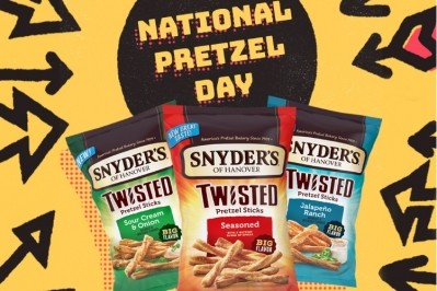 April 26 is National Pretzel Day in the US. Pic: Snyder's of Hanover