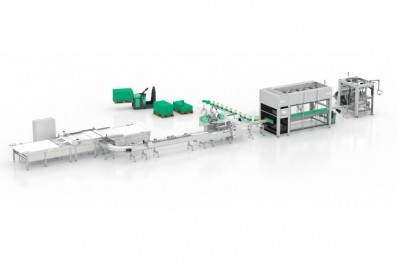 For bakery products, Syntegon Technology is exhibiting an all-round packaging system, which wraps the products in paper thanks to the paper-ON-form upgrade kit. Pic: Syntegon Technology