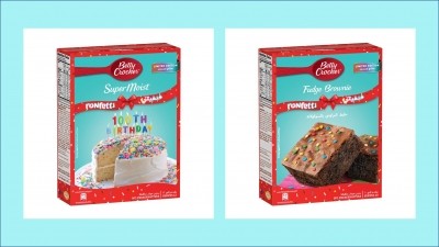Bakery giant Betty Crocker is marking its upcoming 100-year anniversary in the Middle East with NPD in its cake mix range and a shift to gender neutral marketing. ©General Mills