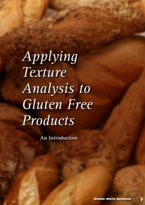 Analysing texture in gluten-free food