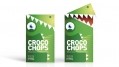 The closure of Choco Chops cereal cartons resembles a hungry alligator's mouth.