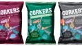 Corkers Crisps rebrand (UK)