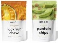 'Snack on purpose' with amäzi jackfruit chews and plantain chips
