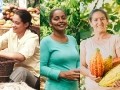 Some of the women cocoa growers set to benefit from Cordillera's ATENEA programme. Pic: Cordillera Chocolates 